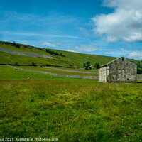 Buy canvas prints of Countryside around Kettlewell, Upper Wharfedale by Chris Rose