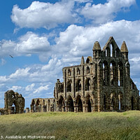 Buy canvas prints of Whitby Abbey by Chris Rose