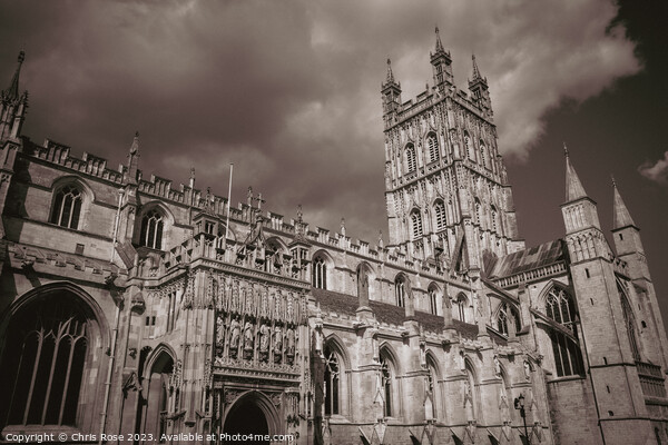 Gloucester Cathedral Picture Board by Chris Rose