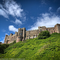 Buy canvas prints of Bamburgh Castle by Chris Rose