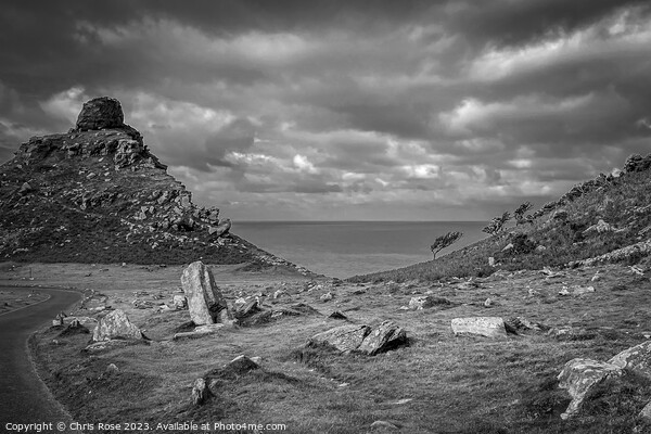 Valley of Rocks Picture Board by Chris Rose