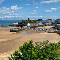 Tenby Harbour at Low Tide