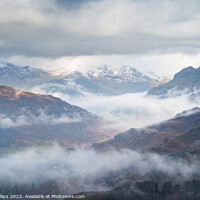 Buy canvas prints of Langdale crossing by Mike Phillips