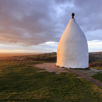 Buy canvas prints of The Golden Hour at White Nancy by Steven Nokes
