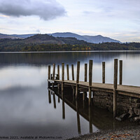 Buy canvas prints of Serenity at Ashness Jetty by Steven Nokes