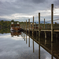 Buy canvas prints of Serenity on Derwent Water by Steven Nokes