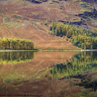 Buy canvas prints of Majestic Buttermere Reflections by Steven Nokes