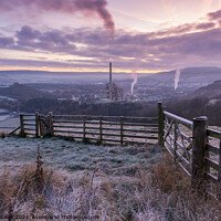 Buy canvas prints of Hope Cement Works, Hope Valley, Derbyshire, UK by Steven Nokes
