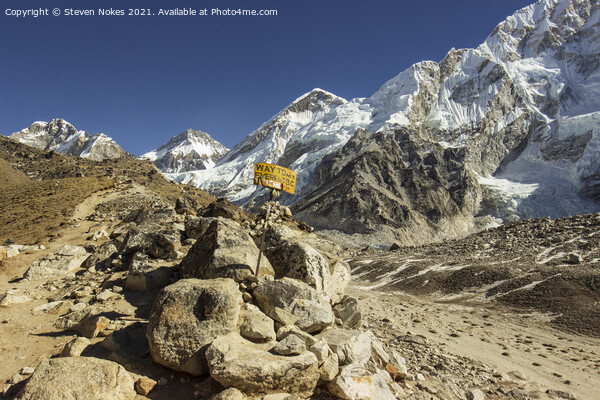 Conquering the Mighty Himalayas Picture Board by Steven Nokes