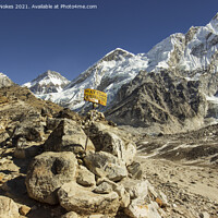 Buy canvas prints of Conquering the Mighty Himalayas by Steven Nokes