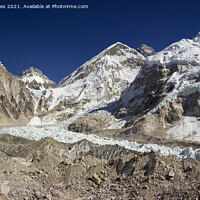 Buy canvas prints of Majestic Mount Everest Witnessing the Greatness of by Steven Nokes