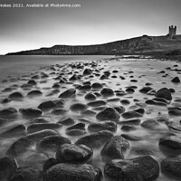 Buy canvas prints of Majestic Ruins of Dunstanburgh Castle by Steven Nokes