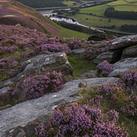 Buy canvas prints of Majestic Derwent Edge in Summer by Steven Nokes