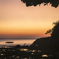 Buy canvas prints of Serene Sunset in Phuket by Steven Nokes