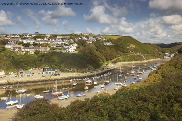 Serenity of Solva Harbour Picture Board by Steven Nokes
