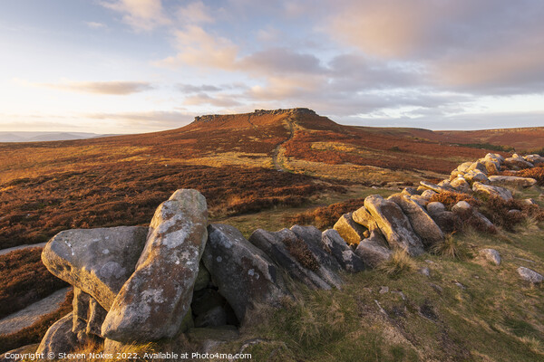 Majestic Higger Tor Picture Board by Steven Nokes