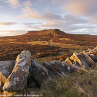 Buy canvas prints of Majestic Higger Tor by Steven Nokes