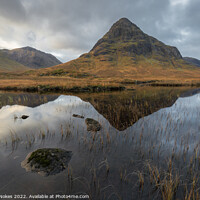Buy canvas prints of Majestic Highland Reflections by Steven Nokes