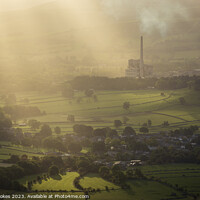 Buy canvas prints of Dawn Illumination Over Hope Valley by Steven Nokes