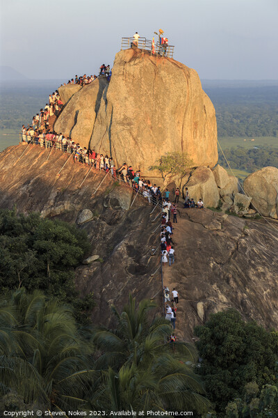 Mihintale in Anuradhapura, Sri Lanka Picture Board by Steven Nokes