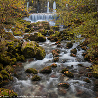 Buy canvas prints of Kroparica Stream, Slovenia by Tamara Al Bahri