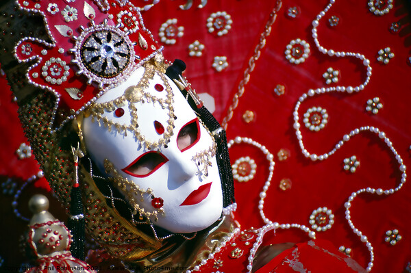 Venice Carnival 3 Picture Board by Phil Robinson
