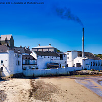 Buy canvas prints of Bowmore Distillery on Islay by Mark Rosher