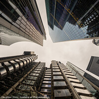 Buy canvas prints of City of London Lookup by Stephen Coughlan