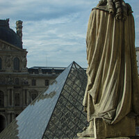 Buy canvas prints of Louvre View by Stephen Coughlan