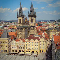 Buy canvas prints of Prague Old Town Square by Stephen Coughlan
