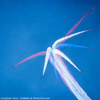 Buy canvas prints of RAF Red Arrows by Stephen Coughlan