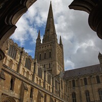 Buy canvas prints of Norwich Cathedral by Stephen Coughlan