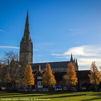 Buy canvas prints of Salisbury Cathedral by Stephen Coughlan