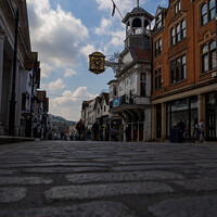 Buy canvas prints of Guildford High Street by Stephen Coughlan