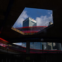 Buy canvas prints of DLR long exposure by Stephen Coughlan