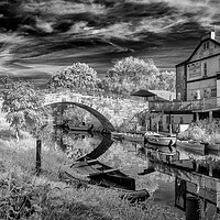 Buy canvas prints of River Idle at Haxey Quays by Brent Thompson