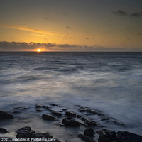 Buy canvas prints of Sunset: Sennen Cove, Cornwall by Jon Pear
