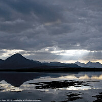 Buy canvas prints of The Cuillin from Breakish by Jon Pear