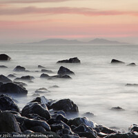Buy canvas prints of South Uist From Skye by Jon Pear