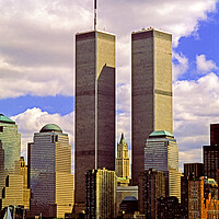 Buy canvas prints of The Twin Towers by Gerry Walden LRPS