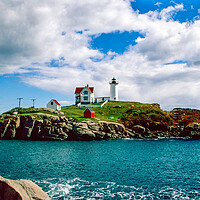 Buy canvas prints of Nubble Lighthouse by Gerry Walden LRPS