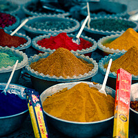 Buy canvas prints of Spices, Colours, Flavours by Gerry Walden LRPS