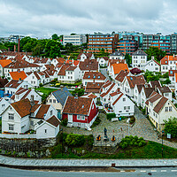 Buy canvas prints of Old Town, Stavanger by Gerry Walden LRPS