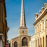 Buy canvas prints of St. Michael the Archangel Church, Southampton by Gerry Walden LRPS