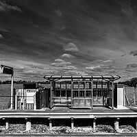 Buy canvas prints of No train today by Gerry Walden LRPS