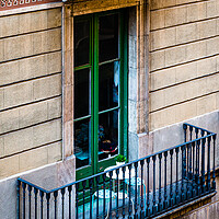 Buy canvas prints of Balcony for Two by Gerry Walden LRPS