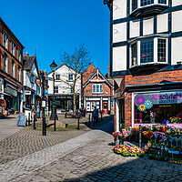 Buy canvas prints of Victoria Square, Ashbourne by Gerry Walden LRPS
