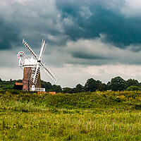 Buy canvas prints of Storm brewing above the mill by Gerry Walden LRPS