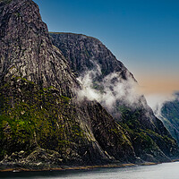 Buy canvas prints of The majesty of the North Cape by Gerry Walden LRPS