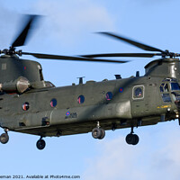 Buy canvas prints of Chinook CH-47 Helicopter by Paul Bateman